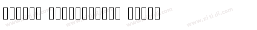 London Underground 粗字体转换